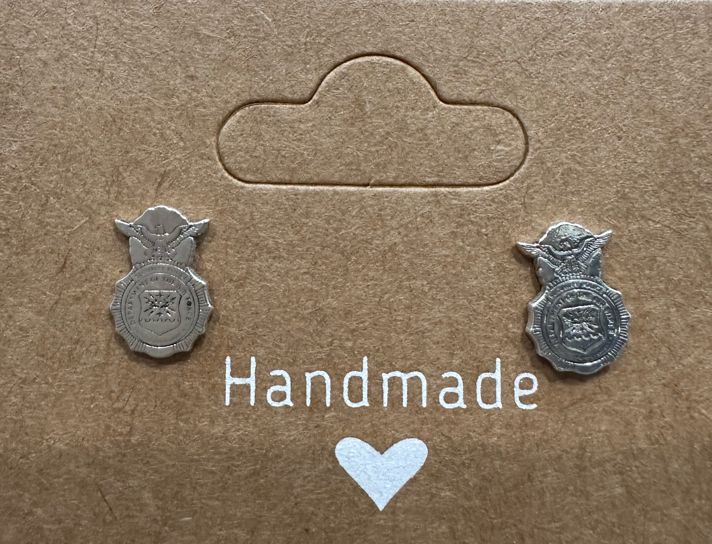 Security Forces Stud Earrings