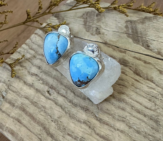 Golden Hills Sunburst Earrings