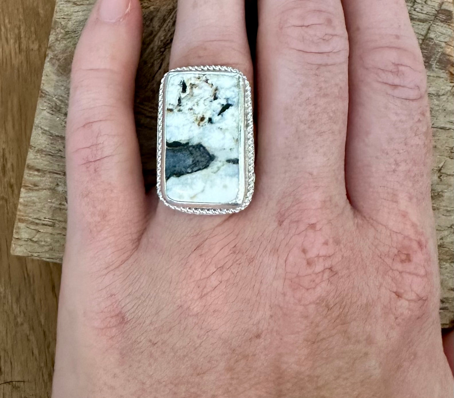 White Buffalo Ring