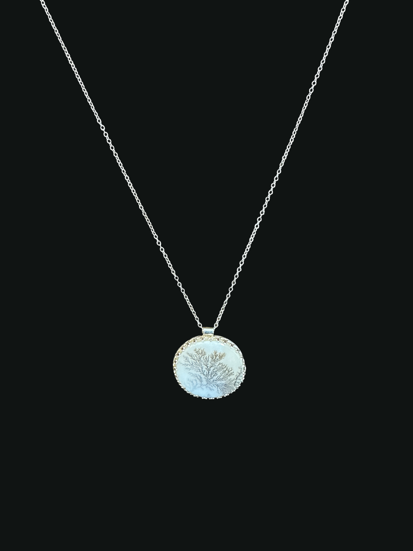 Dendritic Agate Gallery Necklace